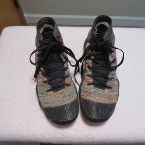Men's Nike Hyperdunk Flyknit  Multicolor 917726-006 High Top Sneakers